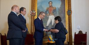 Encargada de Negocios de la República de Guatemala, Gilda Morales
