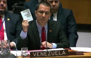 Canciller Arreaza: Lo que ocurre en Venezuela tiene como precedente el golpe de Estado de 2002
