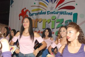 Candidatas a Reina de Carnaval en Carrizal 2019 (Foto alcaldía)