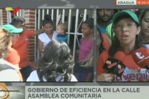 Gran Misión Chamba Juvenil en municipio Girardot, Aragua
