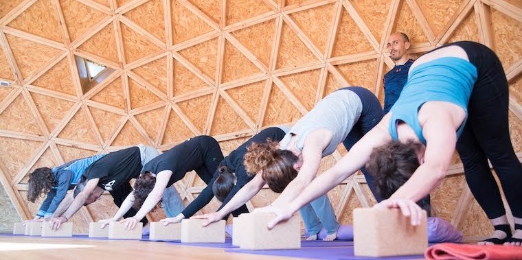 Yoga terra combina movimientos de danza para rescatar la motricidad
