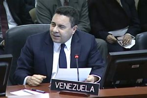 Samuel Moncada, embajador de Venezuela en la OEA