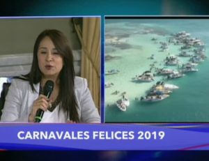 Ministra Stella Lugo sobre Carnavales 2019 (Fotograma VTV)