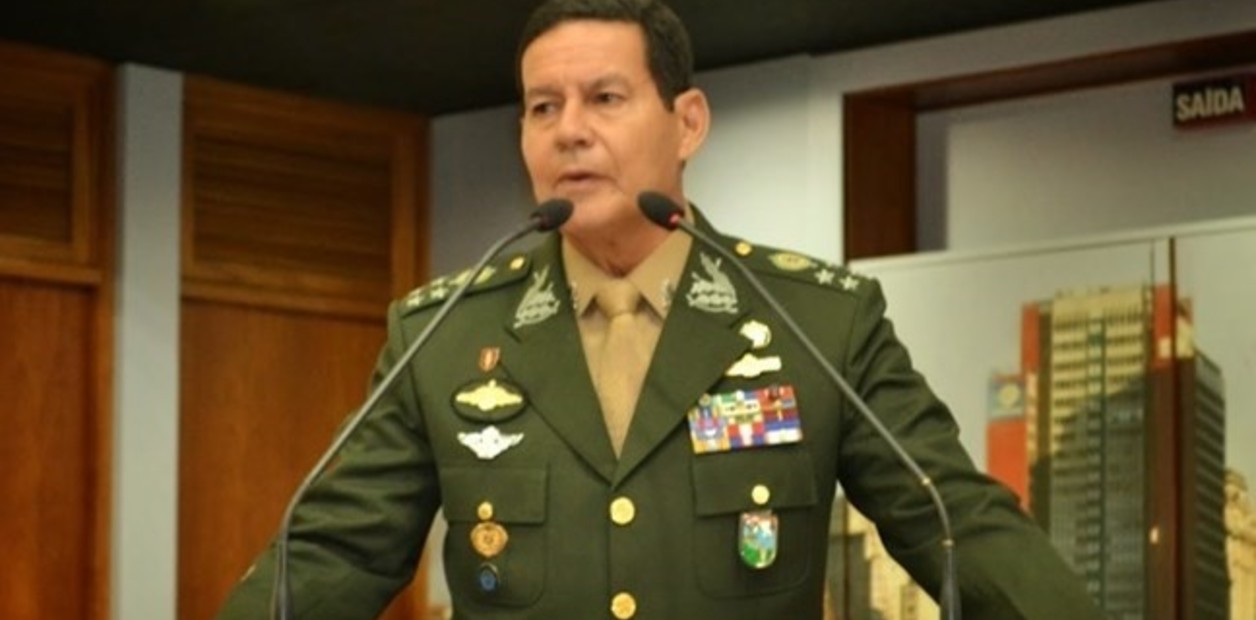 Vicepresidente de Brasil, Hamilton Mourão (Foto archivo agencias)