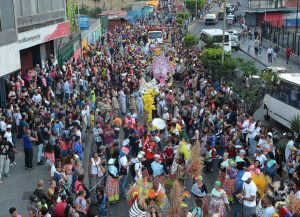 Carnaval, alegría y comparsas en Los Teques (Foto Alcaldía de Guaicaipuro)