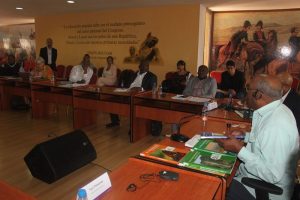 Tony Genjeni, Jefe Delegación Alianza Surafricana de visita en Caracas (Foto @ViceSocialT)