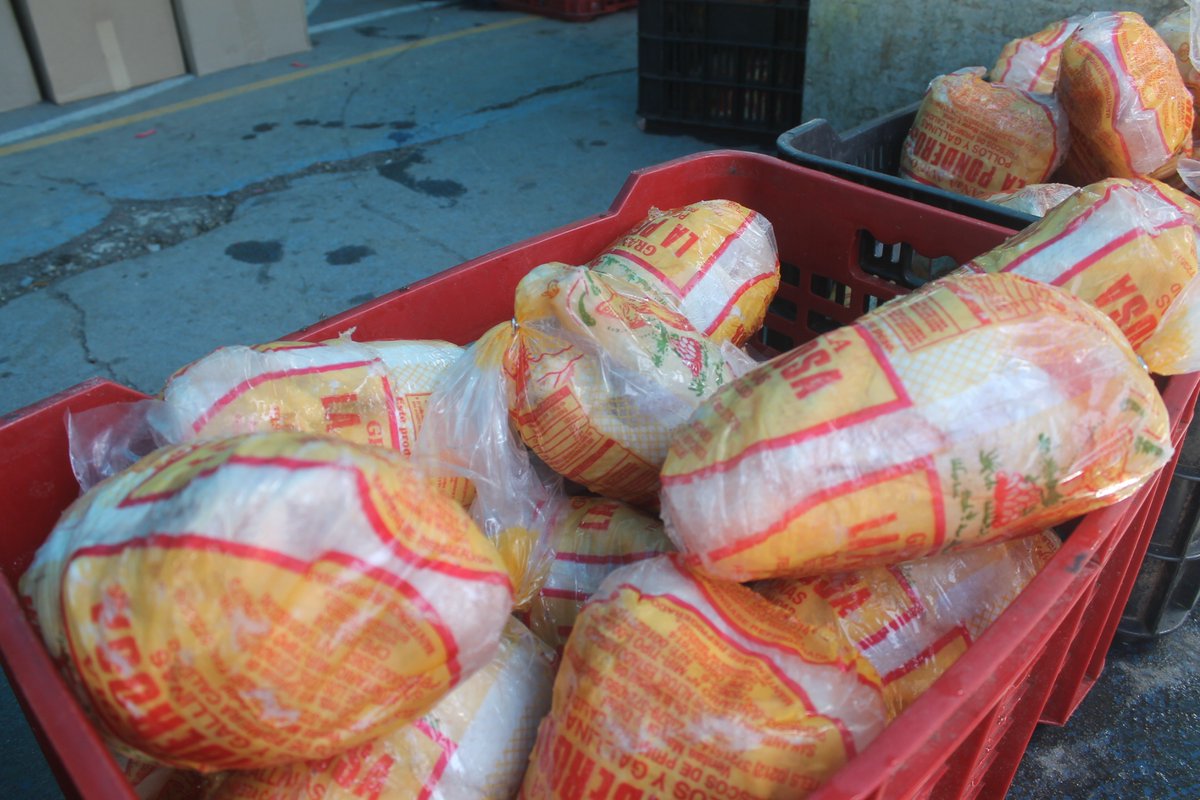 Alimentos para Guarenas este viernes de Carnaval adelantado (Foto @plaza_aguerrida)