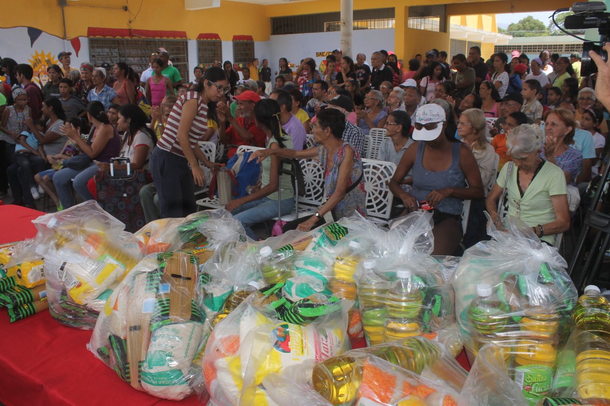 Alimentos para Guarenas este viernes de Carnaval adelantado (Foto @plaza_aguerrida)