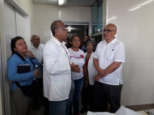 Ministro de Salud, Carlos Alvarado en Apure (Foto @MPPSalud)