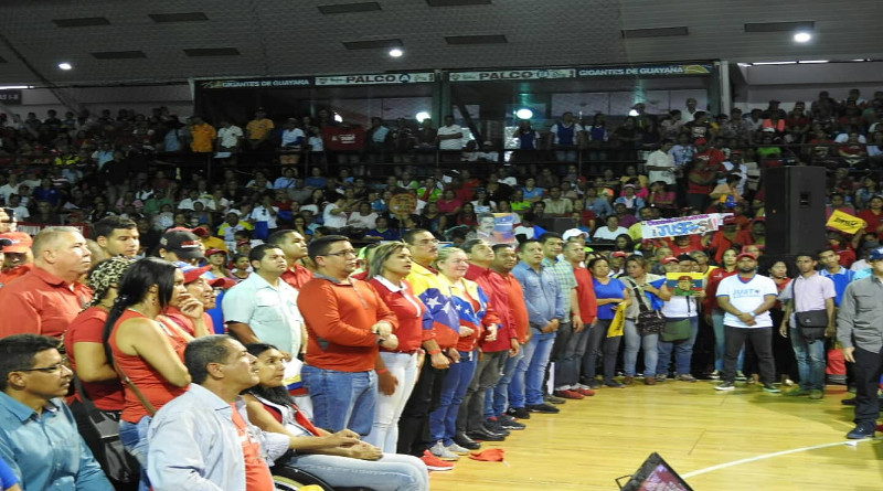 Juramentado equipo político del PSUV en Bolívar