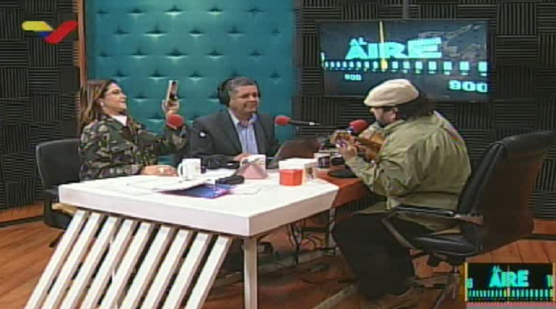 Gino González, constituyente sector cultura (Foto MultimediosVTV)