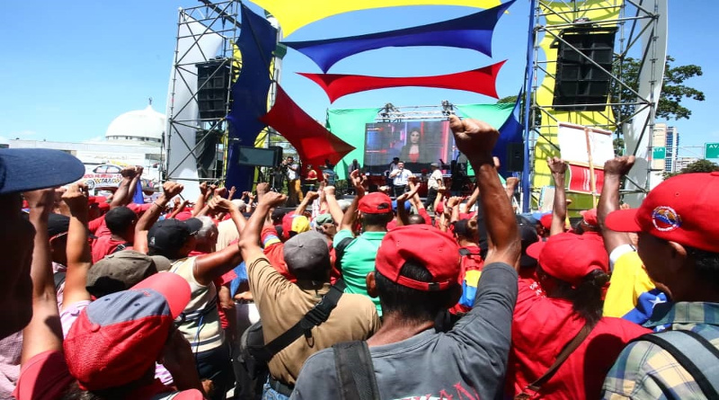 Arranca movilización del pueblo venezolano en defensa de la paz
