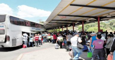 Más de 100 viajeros se movilizaron durante la Semana Santa en Miranda