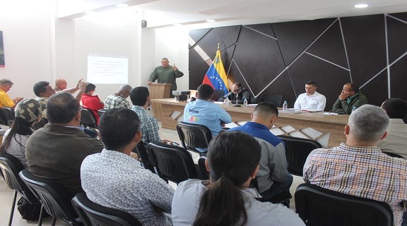 Ministro Leal Tellería insta a fortalecer la construcción de la soberanía alimentaria (Foto Minppal)
