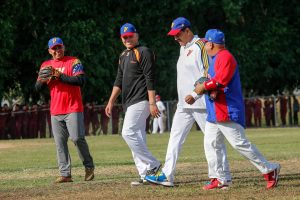 Juego amistoso de sóftbol entre FANB y Gabinete Ejecutivo