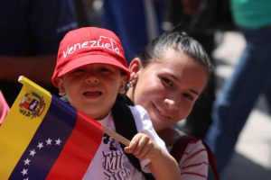 Venezolanos celebraron 1er. aniversario de la reelección del presidente Nicolás Maduro
