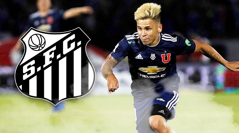 Yeferson Soteldo marcó en goleada del Santos de Brasil (Foto agencias)