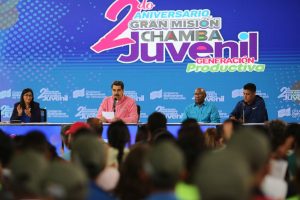 Presidente Maduro celebra 2° aniversario de Chamba Juvenil