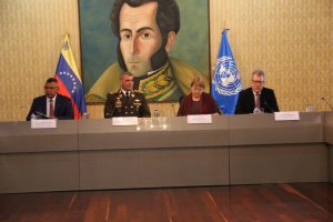 Agenda de Alta Comisionada de ONU para Derechos Humanos, Michelle Bachelet con Poderes Públicos Nacionales