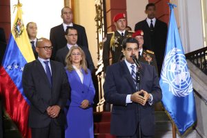 Alta Comisionada de la ONU Michelle Bachelet visita en Miraflores al presidente Constitucional Nicolás Maduro