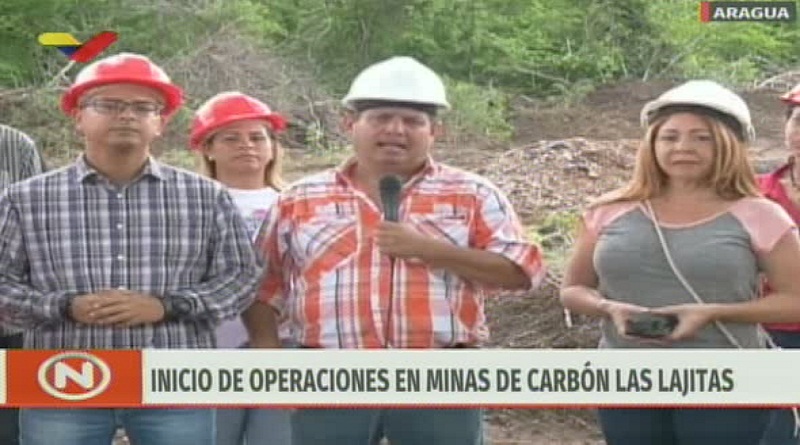 Un millón de toneladas al año producirá Mina de Carbón Las Lajitas en Aragua (FotogramaVTV)