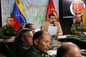 Reunión de trabajo del Comandante en Jefe con el Sistema Defensivo Territorial de la nación