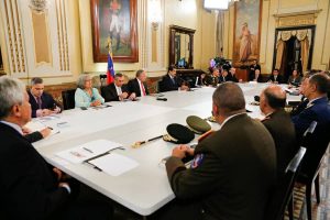Reunión del Consejo de Defensa de la Nación (CODENA)