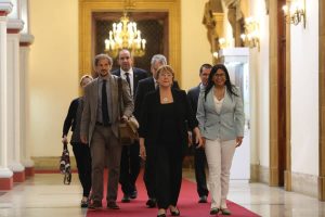 Alta Comisionada de la ONU Michelle Bachelet visita en Miraflores al presidente Constitucional Nicolás Maduro