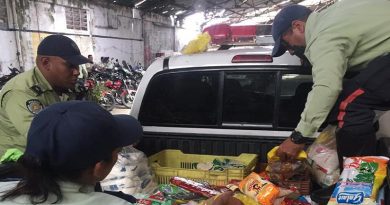 Más de 400 Kg de alimentos son comisados en despliegue de Policaracas en Catia