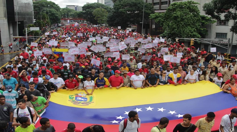Pueblo revolucionario le dice al mundo: Imperio no podrá derrotar a una Venezuela unida
