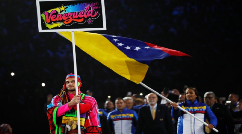 Con orgullo patrio la delegación venezolana desfiló en ceremonia inaugural de Panamericanos