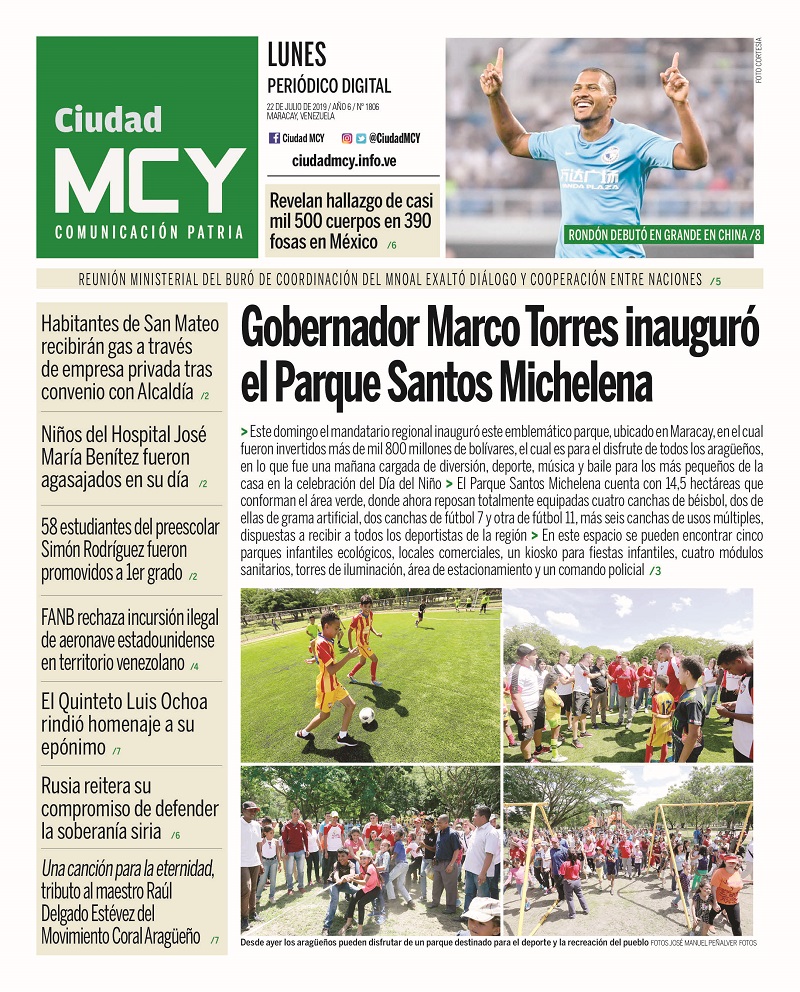 Así titulan los medios impresos venezolanos este lunes 22 de julio Así titulan los medios impresos venezolanos este lunes 22 de julio