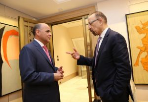 Ministro de Petróleo Manuel Quevedo sostuvo un encuentro de trabajo con representantes de la Opep y Opep+ en Viena con el objetivo de revisar las condiciones del mercado mundial de hidrocarburos