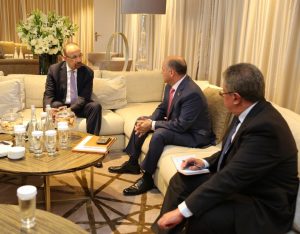 Ministro de Petróleo Manuel Quevedo sostuvo un encuentro de trabajo con representantes de la Opep y Opep+ en Viena con el objetivo de revisar las condiciones del mercado mundial de hidrocarburos