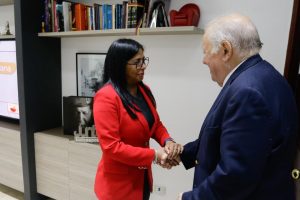 Vicepresidenta Ejecutiva de la República, Delcy Rodríguez, sostuvo reunión con enviado especial de la Unión Europea