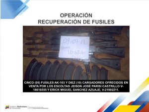 Venezuela muestra nuevas pruebas que implican a Guaidó en robo de armas de la República