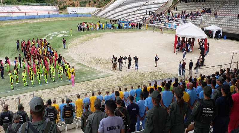 551 privados de libertad de todo el país inician III Juegos Nacionales Penitenciarios (Foto MPPSP)