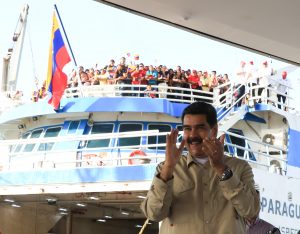 Presidente Nicolás Maduro inauguró ruta marítima La Guaira-Margarita