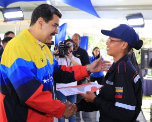 Presidente Maduro reconoció a guardaparques y bomberos forestales