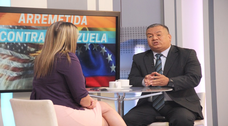 Constituyente Esteban Arvelo: ANC arropará con la justicia a quienes incentivaron bloqueo a los venezolanos (Foto Multimedios VTV)