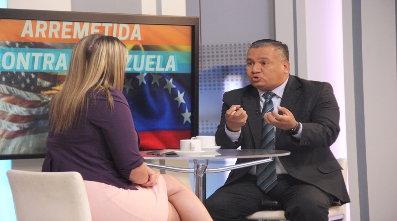 Constituyente Esteban Arvelo: ANC arropará con la justicia a quienes incentivaron bloqueo a los venezolanos (Foto Multimedios VTV)