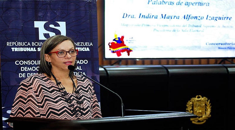 Magistrados, jueces y Altos funcionarios del TSJ participaron en la conferencia "Somos Patria"