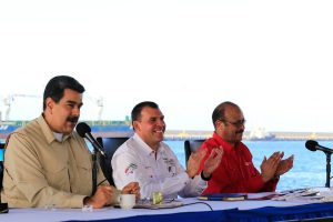 Presidente Nicolás Maduro inauguró ruta marítima La Guaira-Margarita