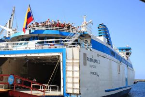 Presidente Nicolás Maduro inauguró ruta marítima La Guaira-Margarita