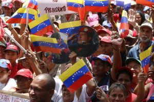 Patriotas venezolanos rechazaron en las calles contra bloqueo económico de Estados Unidos