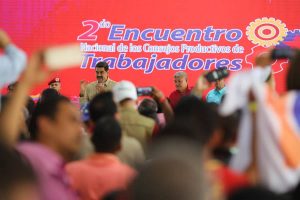 Consejos Productivos de Trabajadores reiteran respaldo al presidente Maduro