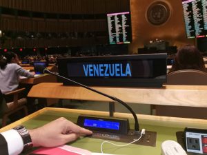 Venezuela exige en la ONU el cese del terrorismo económico y financiero de EE.UU. contra Cuba