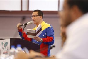 Canciller Jorge Arreaza participa en Encuentro Internacional de Estudiantes en Caracas