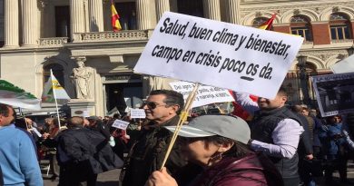 Agricultores y ganaderos de distintas regiones de España exigen soluciones a crisis del campo