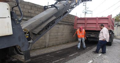 Servicarrizal inició trabajos de escarificación y colocación de asfalto